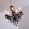 Delhi ljuskrona Krom, 5-ljuskällor