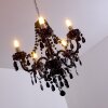 Delhi ljuskrona Krom, 5-ljuskällor