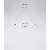 Serien Lighting ZOOM ljuskrona LED Färg i rostfritt stål, 1-ljuskällor