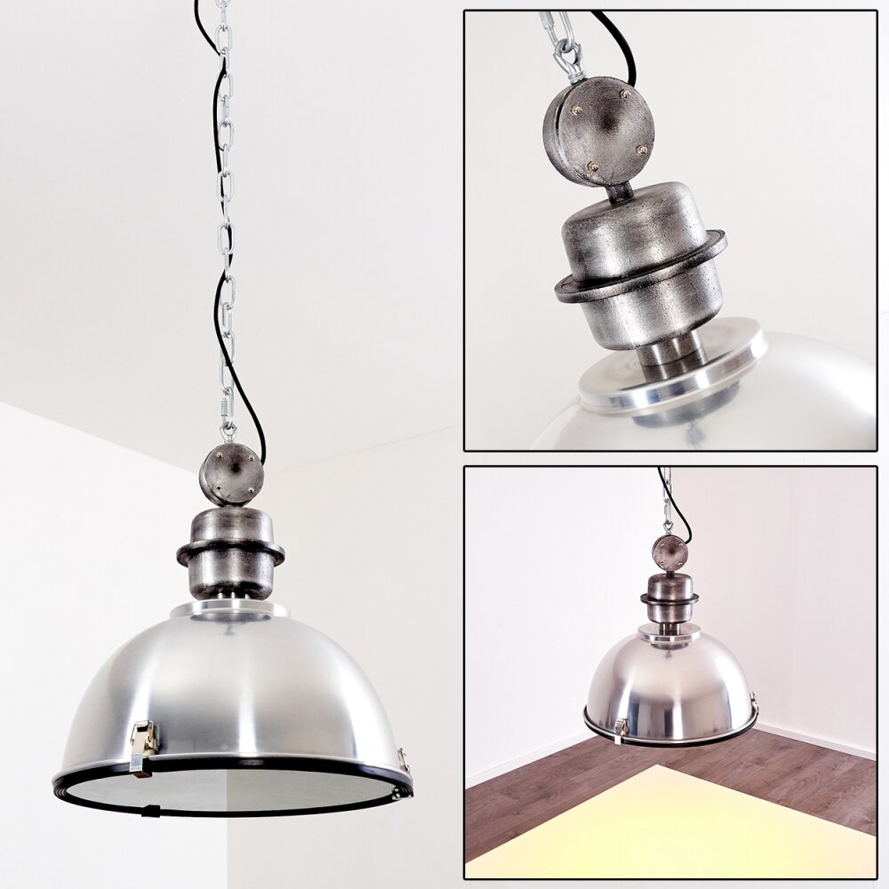 Ilvy Pendellampa, Pendelbelysning Nickel matt, 1-ljuskällor main product photo