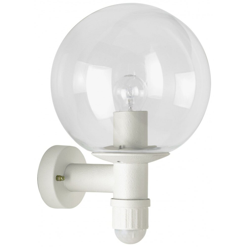 Albert Lampor 641 Utomhusbelysning Vit, 1-ljuskällor, Rörelsedetektor main product photo