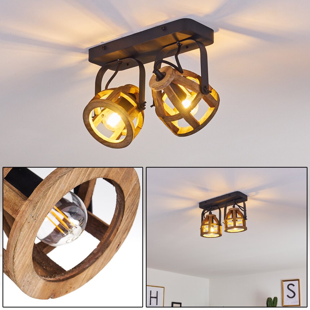 Haervej Taklampa, Takstrålkastare Svart, 2-ljuskällor main product photo
