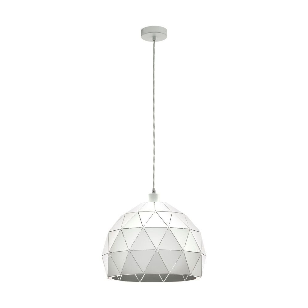 Eglo ROCCAFORTE Pendellampa Vit, 1-ljuskällor main product photo
