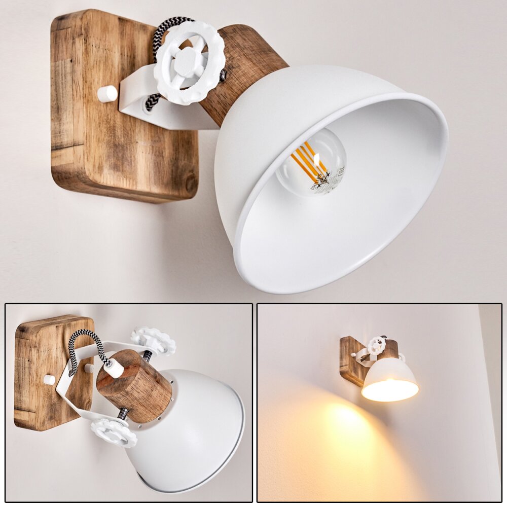 Orny Vägglampa Vit, 1-ljuskällor main product photo