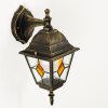 Antibes vägglampa utomhus, Vägglampa Brunt, guld, 1-ljuskällor