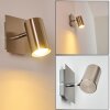 Zuoz Vägglampa, Väggspotlight Nickel matt, 1-ljuskällor