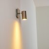 Zuoz Vägglampa, Väggspotlight Nickel matt, 1-ljuskällor