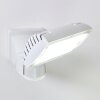 Loit vägglampa utomhus, Vägglampa LED Vit, 1-ljuskällor, Rörelsedetektor