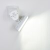 Loit vägglampa utomhus, Vägglampa LED Vit, 1-ljuskällor, Rörelsedetektor