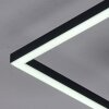 Alsterbro Taklampa LED Svart, 1-ljuskällor, Fjärrkontroll
