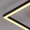 Alsterbro Taklampa LED Svart, 1-ljuskällor, Fjärrkontroll