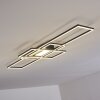 Alsterbro Taklampa LED Svart, 1-ljuskällor, Fjärrkontroll