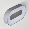 Felsted vägglampa utomhus, Vägglampa LED Silver, 1-ljuskällor