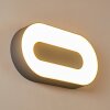 Felsted vägglampa utomhus, Vägglampa LED Silver, 1-ljuskällor