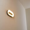 Felsted vägglampa utomhus, Vägglampa LED Silver, 1-ljuskällor