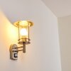 Mulo vägglampa utomhus, Vägglampa Färg i rostfritt stål, 1-ljuskällor, Rörelsedetektor