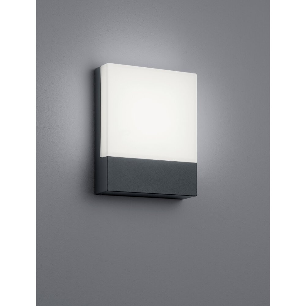 Trio Lampor PECOS Husnummer belysning, Vägglampa LED Antracit, 1-ljuskällor main product photo