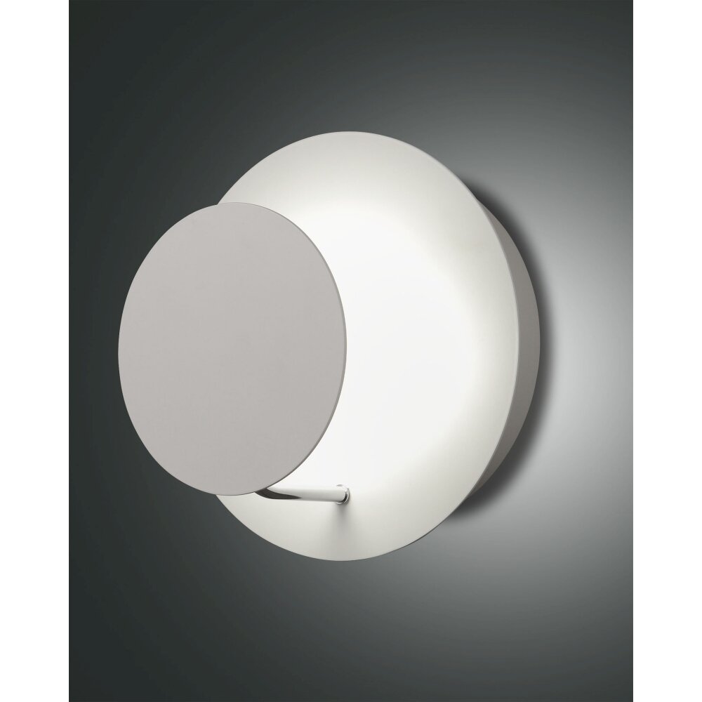 Fabas Luce Fullmoon Vägglampa LED Vit, 1-ljuskällor main product photo