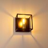 Ibusuki Vägglampa Guld, Mässing, Svart, 1-ljuskällor