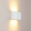 Duluth Utomhusbelysning, vägglampa utomhus, Up & Down Lampa LED Vit, 1-ljuskällor