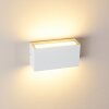 Duluth Utomhusbelysning, vägglampa utomhus, Up & Down Lampa LED Vit, 1-ljuskällor