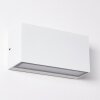 Duluth Utomhusbelysning, vägglampa utomhus, Up & Down Lampa LED Vit, 1-ljuskällor