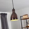 Timola Pendellampa Rostfärger, Svart, 1-ljuskällor