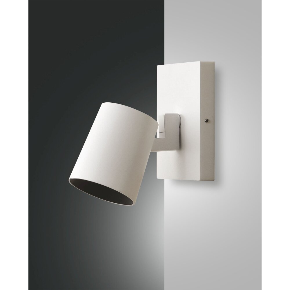 Fabas Luce Modo Vägglampa, Väggspotlight Vit, 1-ljuskällor main product photo
