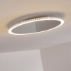 Aitrach Taklampa LED Silver, Vit, 1-ljuskällor