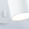 Brilliant Soeren Väggspotlight LED Vit, 1-ljuskällor