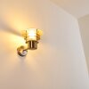 Juva vägglampa utomhus, Vägglampa Färg i rostfritt stål, 1-ljuskällor