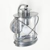 Chamesol Utomhusbelysning, Vägglampa Mörkbrun, Silver, 1-ljuskällor