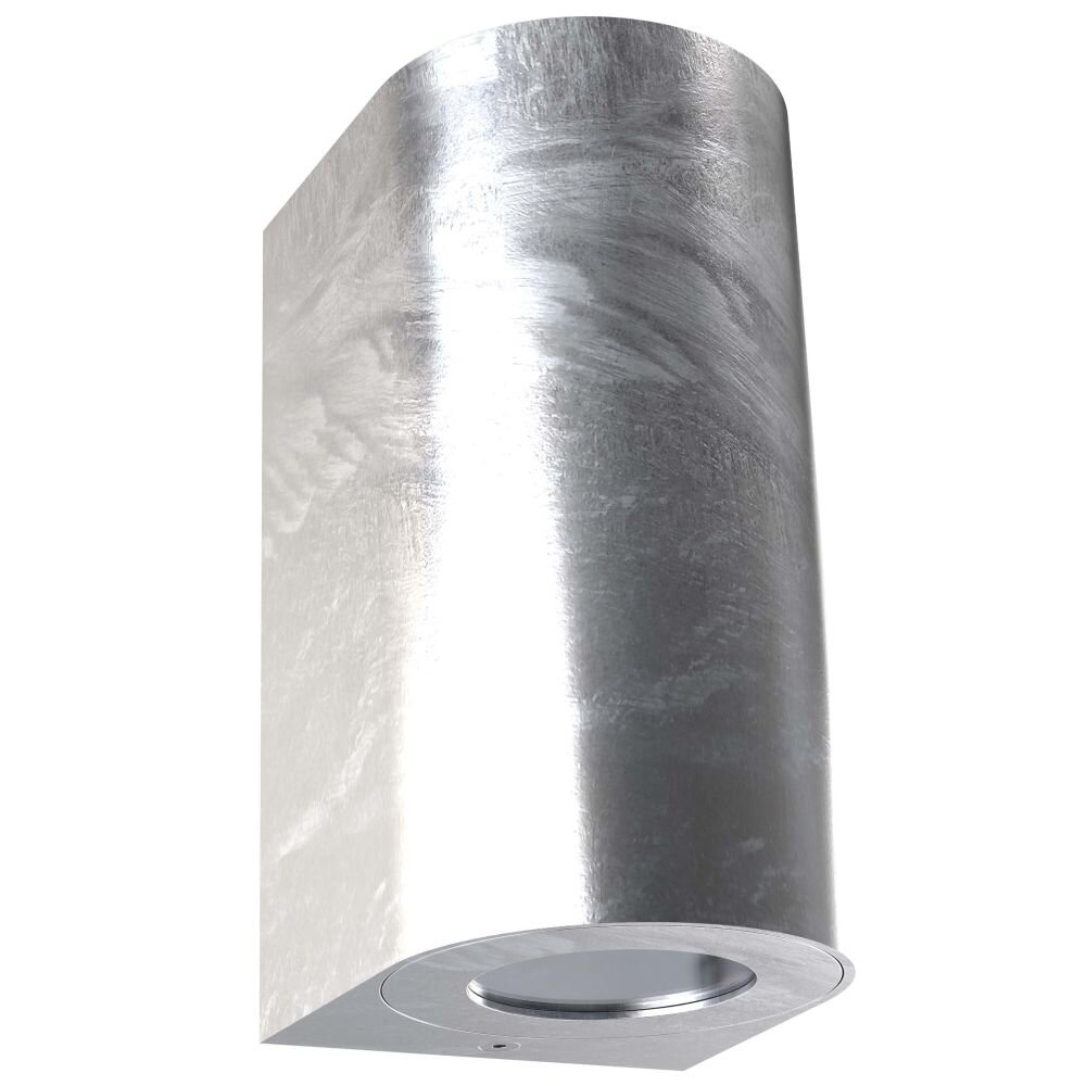 Nordlux CANTO Utomhusbelysning, Vägglampa Silver, 2-ljuskällor main product photo
