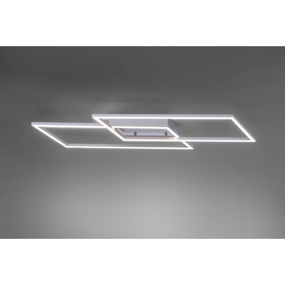 Paul Neuhaus Lampor INIGO Taklampa LED Rostfritt stål, 2-ljuskällor main product photo