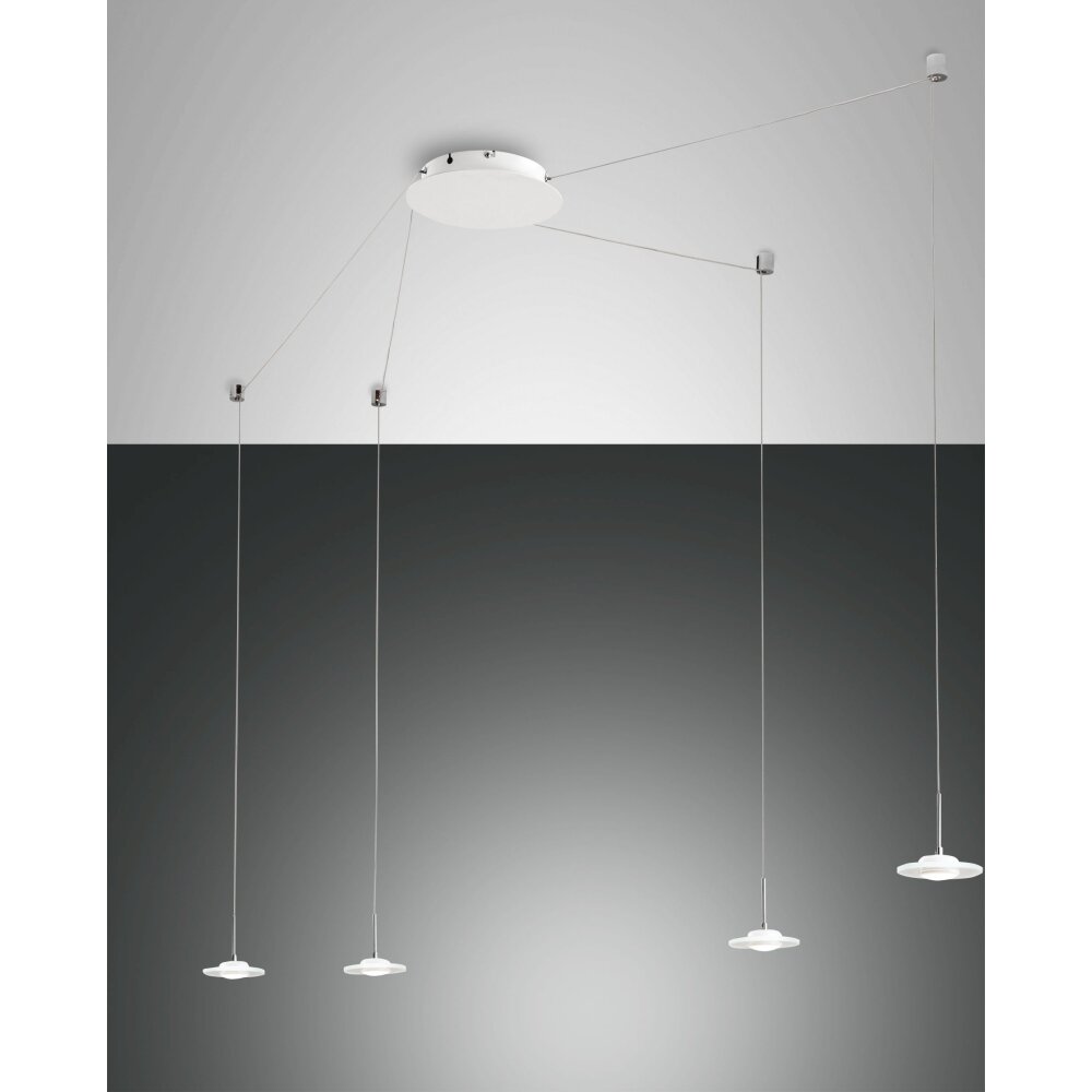 Fabas Luce Susanna Pendelbelysning LED Vit, 4-ljuskällor main product photo