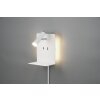 Trio ELEMENT Vägglampa LED Vit, 3-ljuskällor
