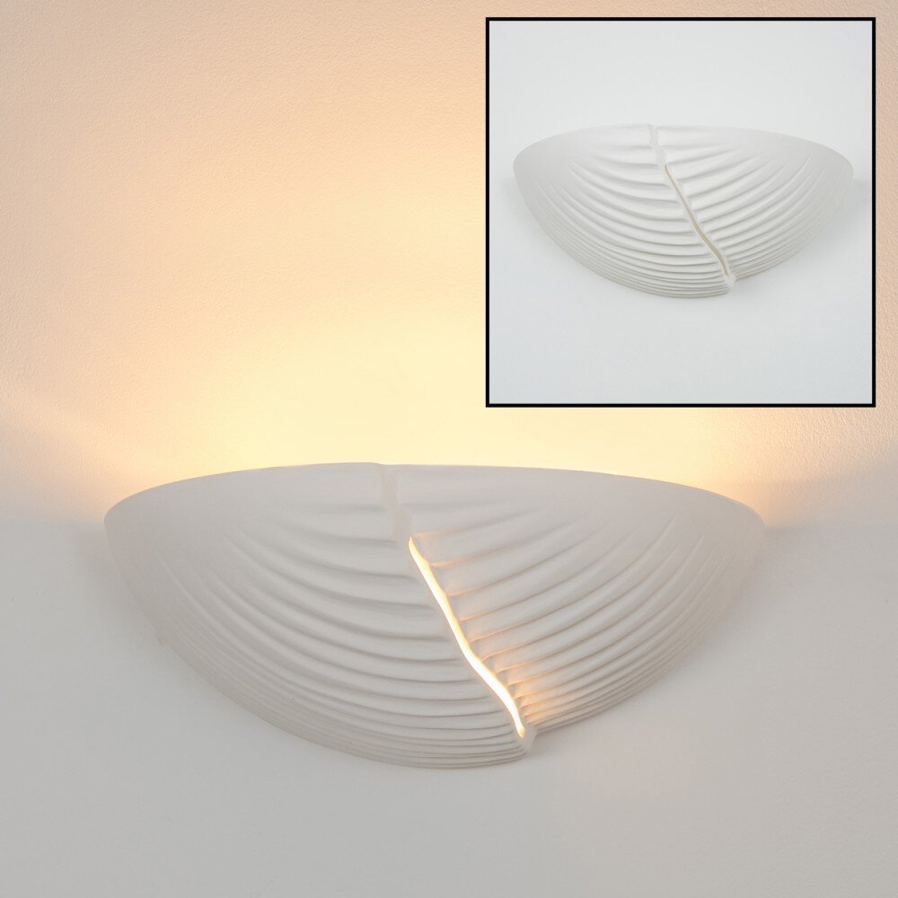 Garessio Vägglampa Vit, 1-ljuskällor main product photo