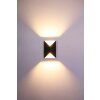 Corozal Vägglampa LED Antracit, Vit, 2-ljuskällor
