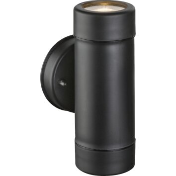 Globo Cotopa Utomhusbelysning, vägglampa utomhus Svart, 2-ljuskällor