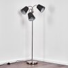 Ascona Golvlampa Nickel matt, 3-ljuskällor