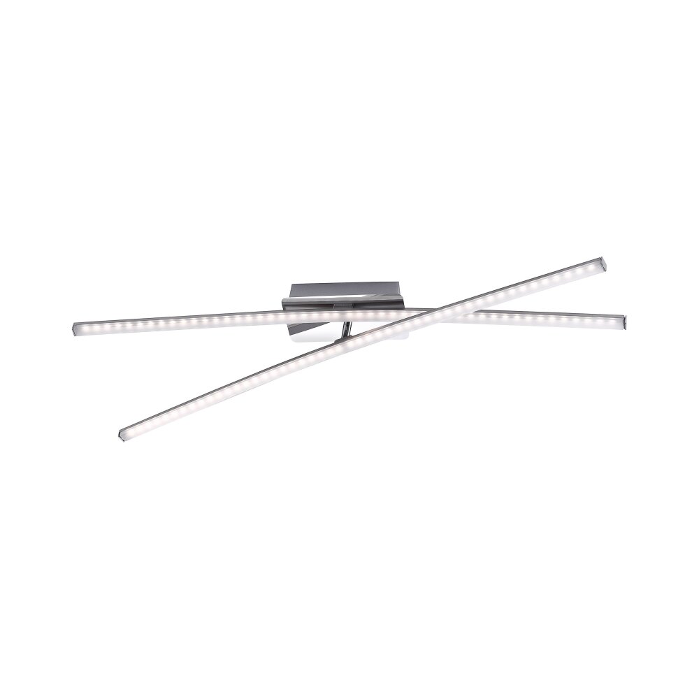 Leuchten Direkt Simon Taklampa LED Krom, 2-ljuskällor main product photo
