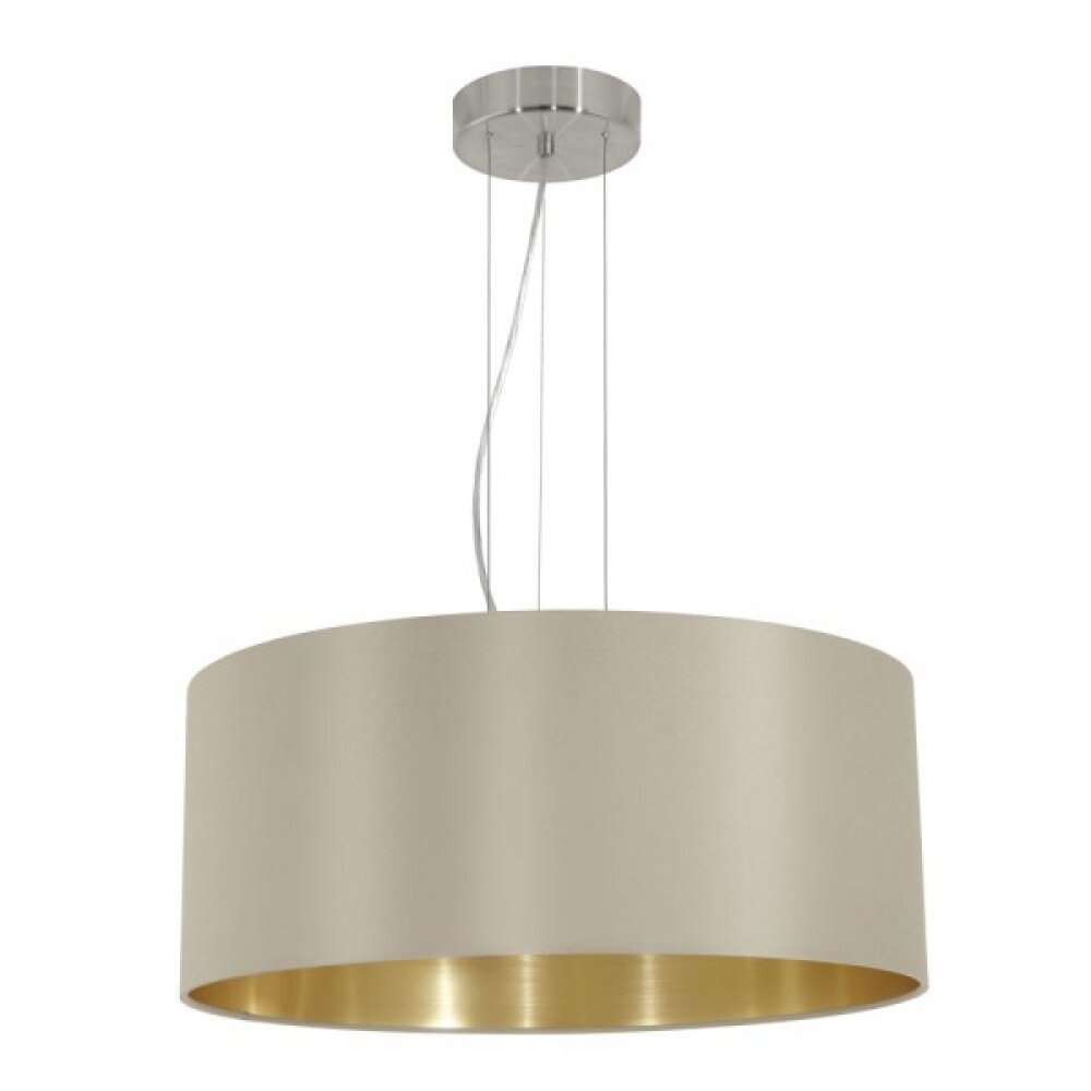Eglo MASERLO Pendellampa Nickel matt, 3-ljuskällor main product photo