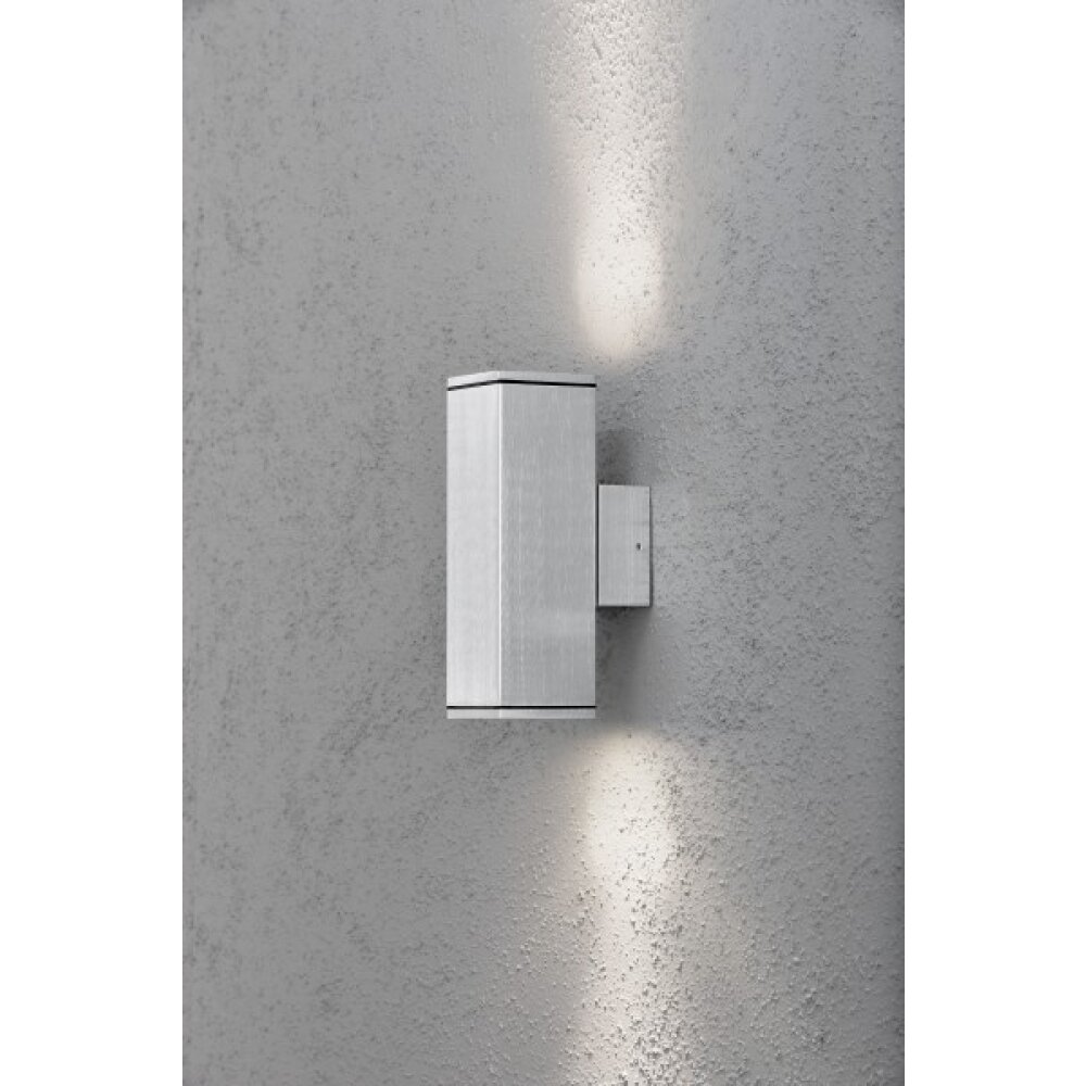 Konstsmide Lampor Monza Vägglampa Aluminium, 2-ljuskällor main product photo
