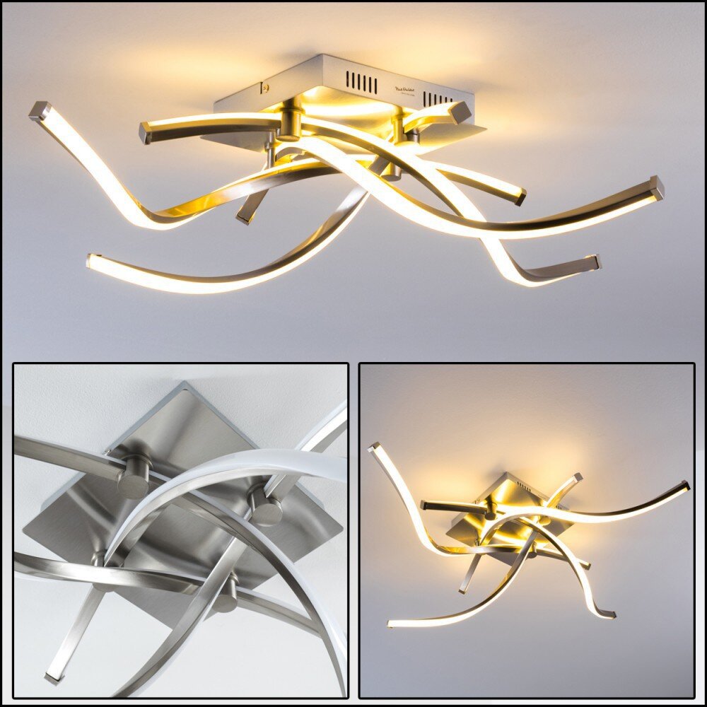Wellington Taklampa LED Aluminium, 4-ljuskällor main product photo
