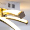Wellington Taklampa LED Aluminium, 4-ljuskällor