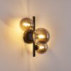 Chariton Vägglampa LED Svart, 3-ljuskällor