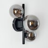 Chariton Vägglampa LED Svart, 3-ljuskällor