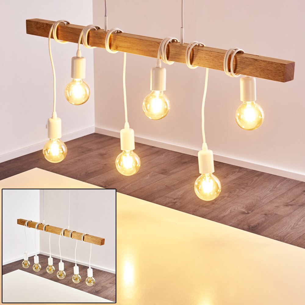 Barbengo Pendelbelysning Vit, 6-ljuskällor main product photo