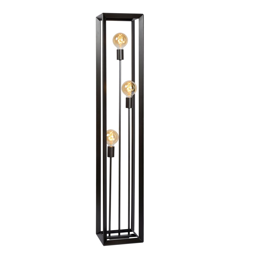 Lucide THOR Golvlampa Grått, 3-ljuskällor main product photo