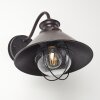 Lohja vägglampa utomhus, Vägglampa Rostfärger, Svart, 1-ljuskällor
